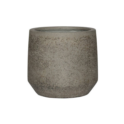 Pottery Pots Stone Harith ronde plantenbak grijs